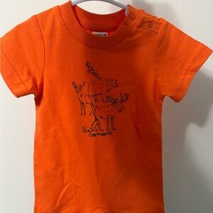 Carhartt Kids Orange Wildlife Tee